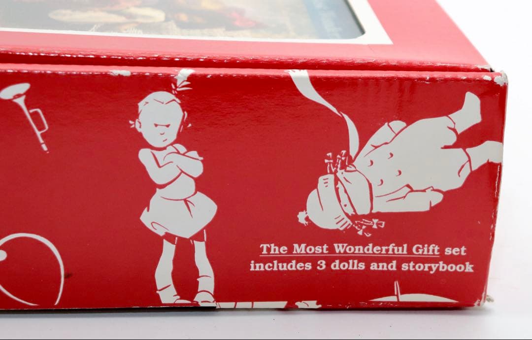 THE MOST WONDERFUL GIFT SET人形3体と絵本のセット