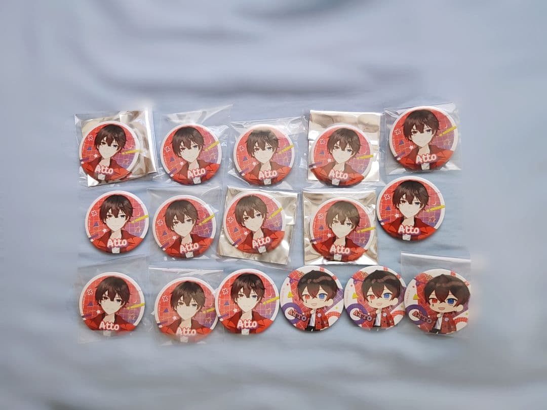 2024年 あっとくん缶バ等身＆デフォ