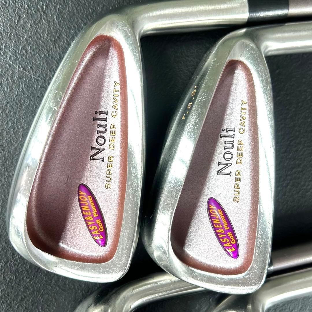 本格派 レディースゴルフクラブ 8本 ゴルフセット ピン キャディバッグ 美品