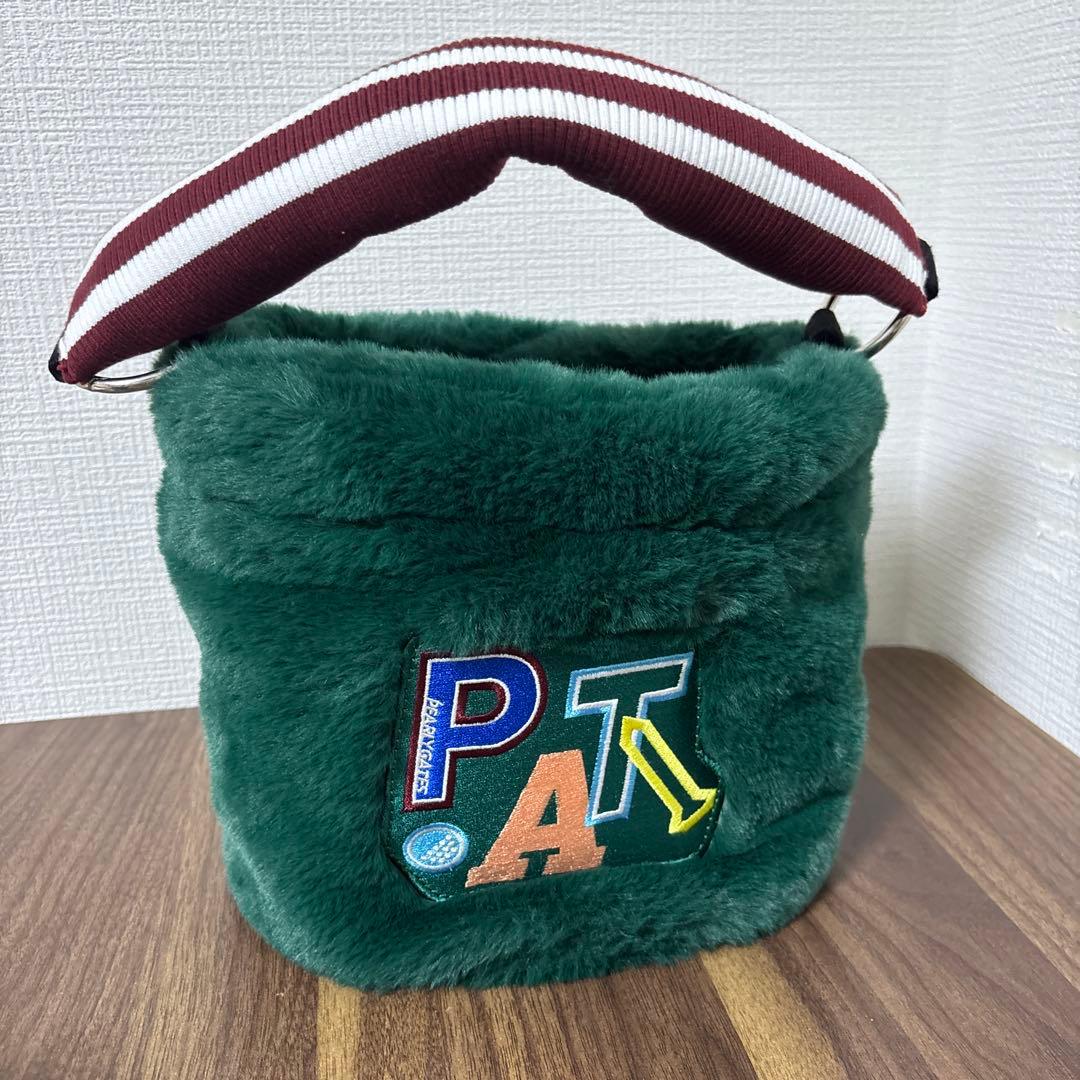 新品 パーリーゲイツ フェイクファーカートバッグ (UNISEX)