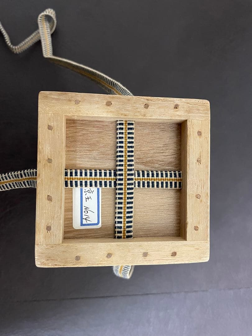 古谷道生　信楽茶入　共箱　共布　信楽焼　茶入　茶道具