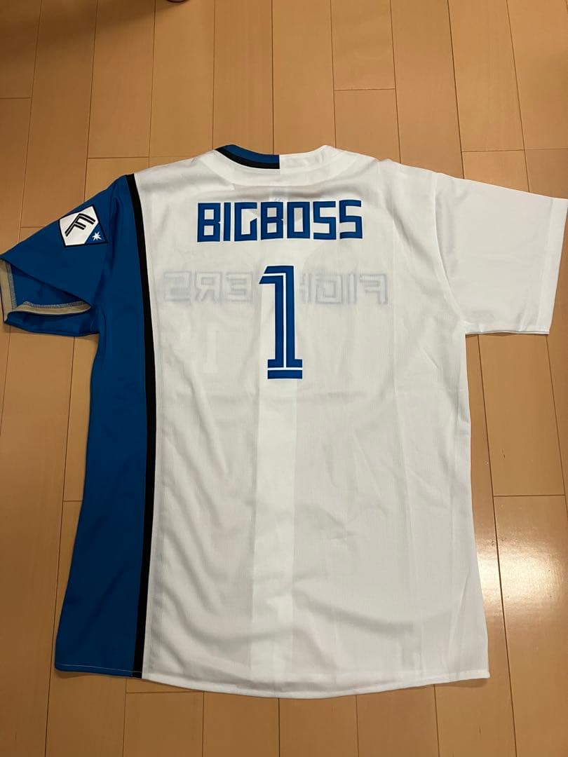 新庄剛志　ユニフォーム　北海道日本ハムファイターズ　BIGBOSS L