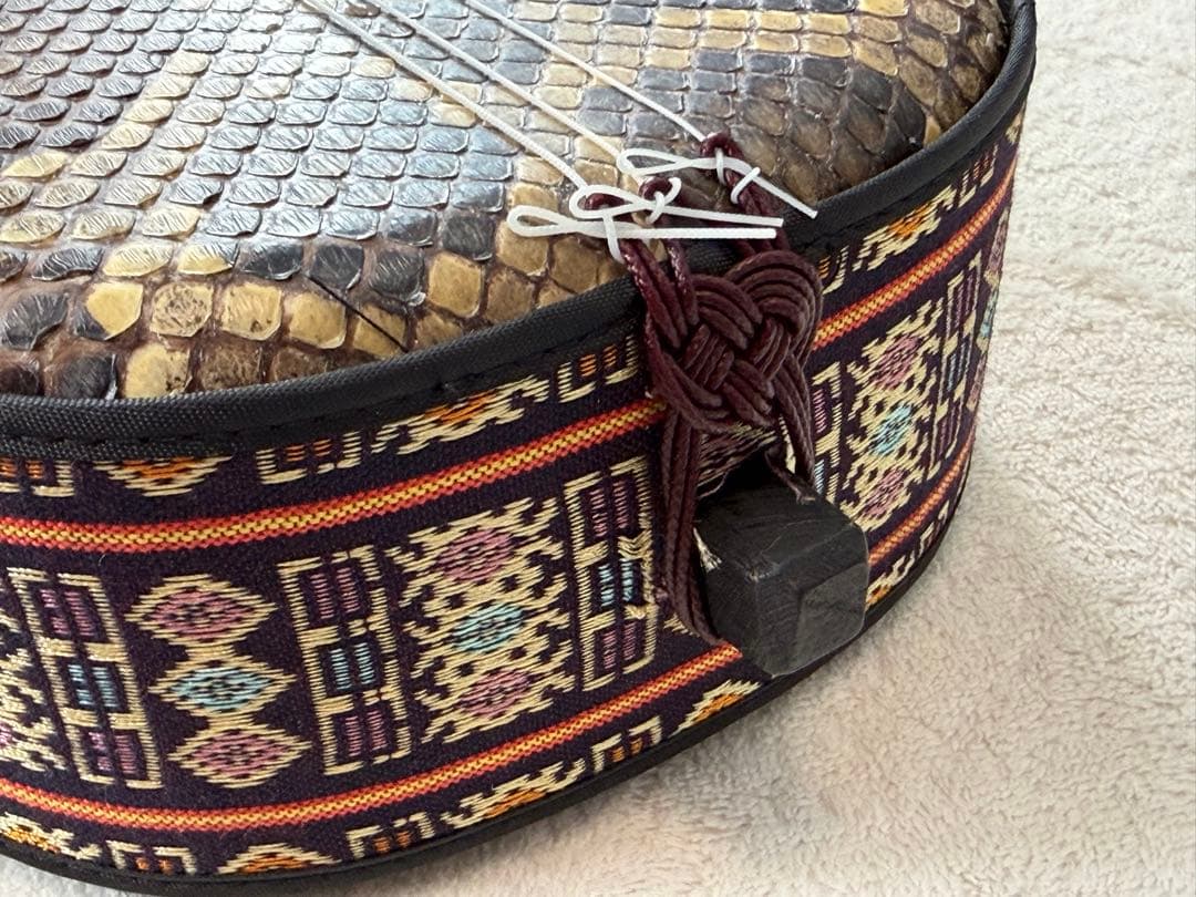 米須三線店 三線 沖縄三線 本蛇皮強化張り