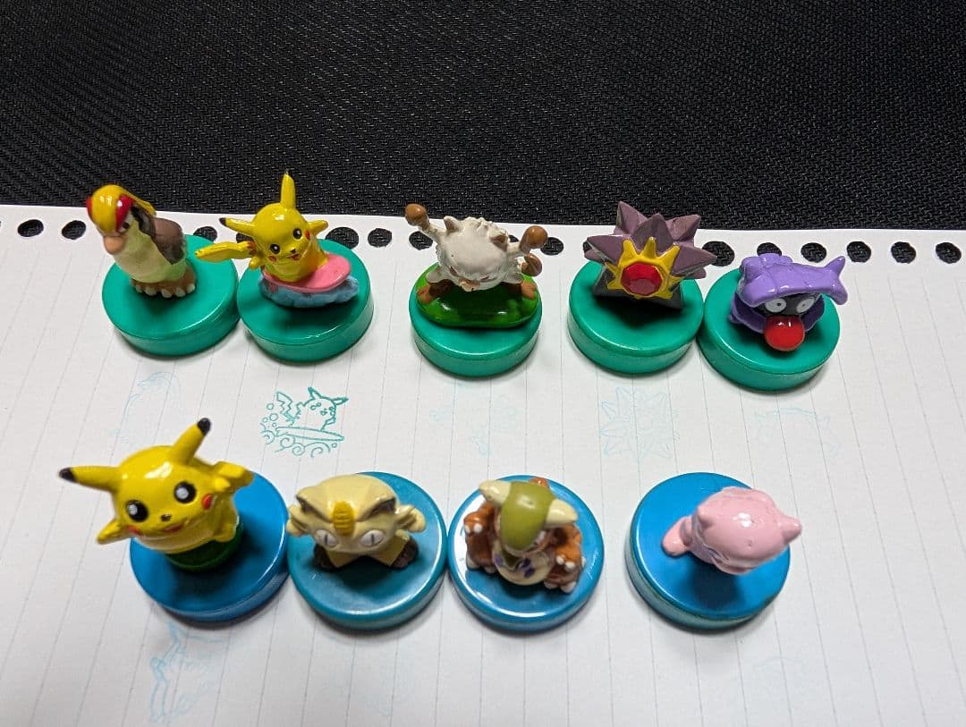 ポケモン スタンプ フィギュア ハンコ ミニフィギュア