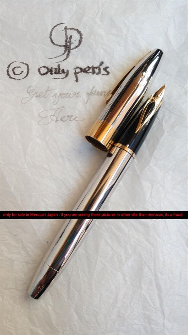 【希少】Sheaffer シェーファー万年筆　レガシー１ シルバー　300本限定