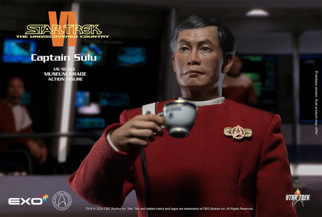 EXO-6 1/6 スタートレック 未知の世界 キャプテン スールー Sulu