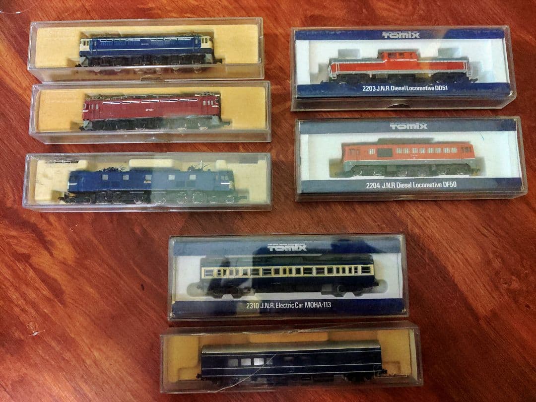 Nゲージ 鉄道模型セット 7点
