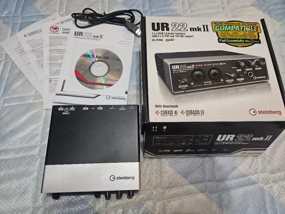 UR22mkII オーディオインターフェイス