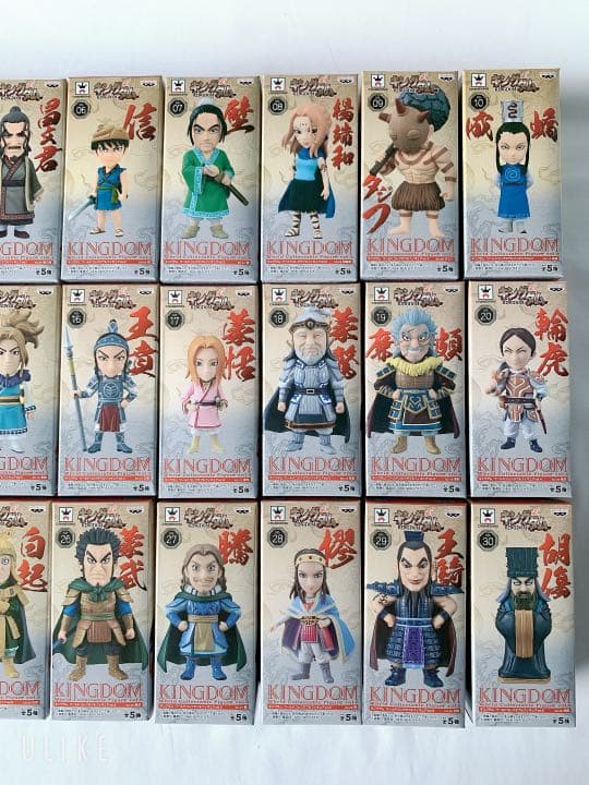 キングダム ワールドコレクタブルフィギュア　ワーコレ　30種フルコンプ王騎429