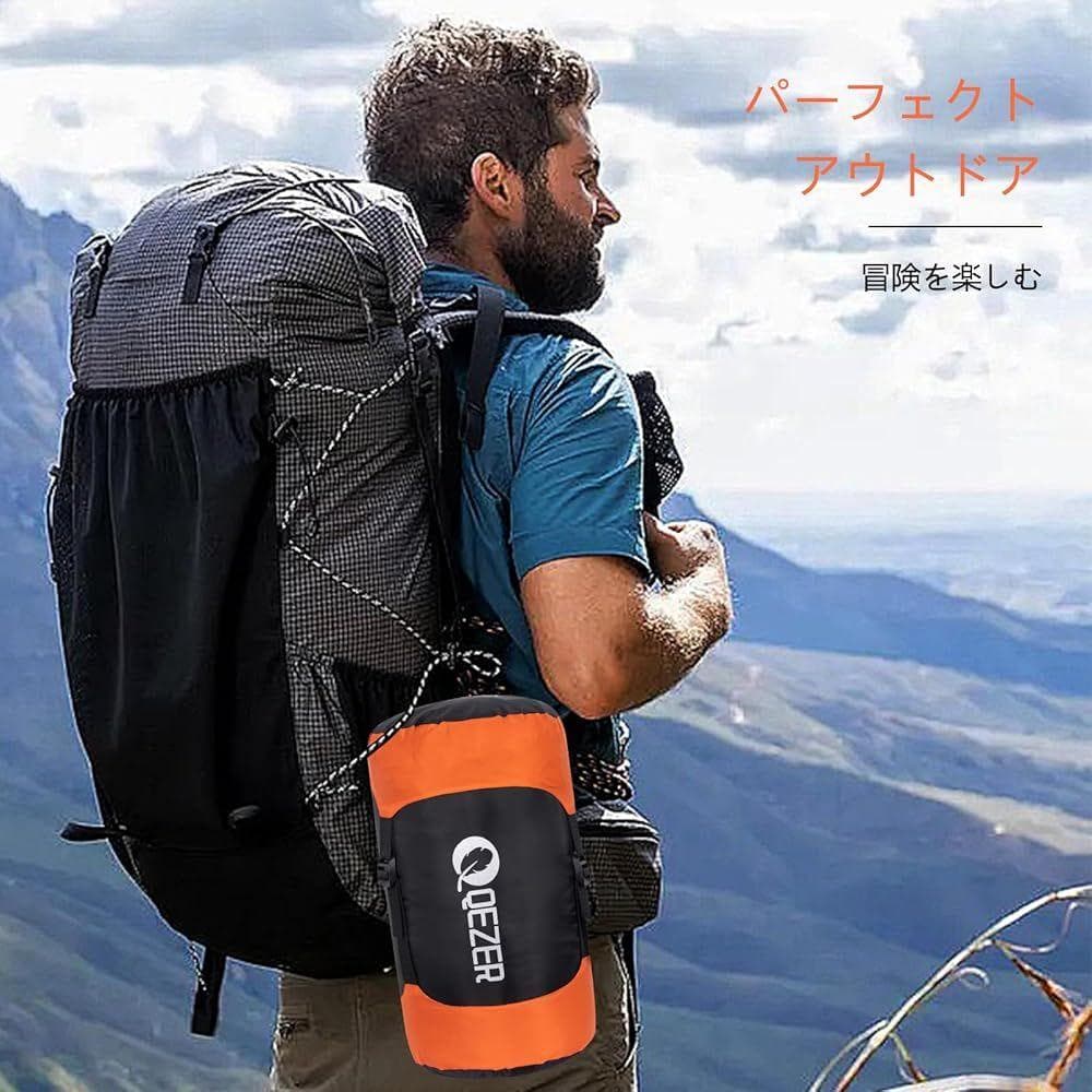 寝袋 二人用 超軽量のペア寝袋 キャンプ、ハイキングに適しています 箱無し