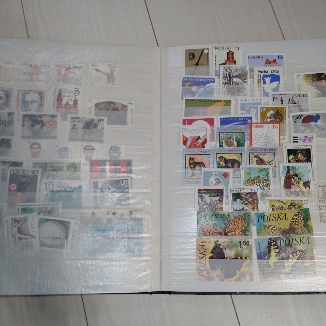 ポーランド　切手　まとめ売り　コレクション