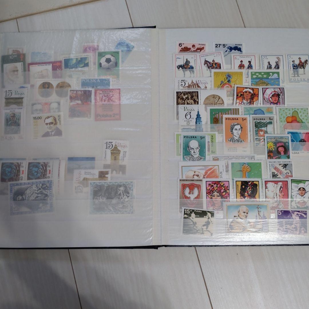 ポーランド　切手　まとめ売り　コレクション