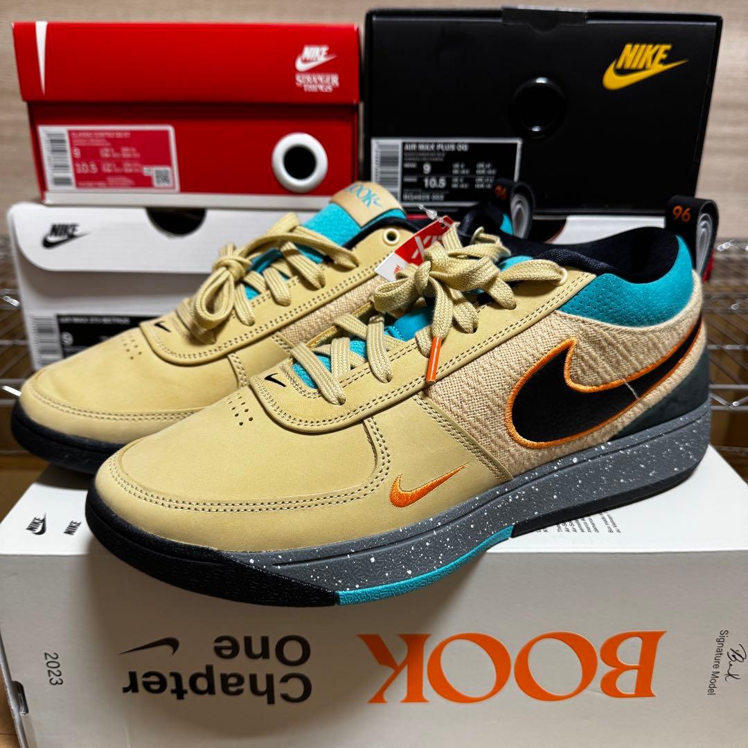 訳ありNIKE BOOK 1 モワブ 左右サイズ違い 左28.5cm 右28cm