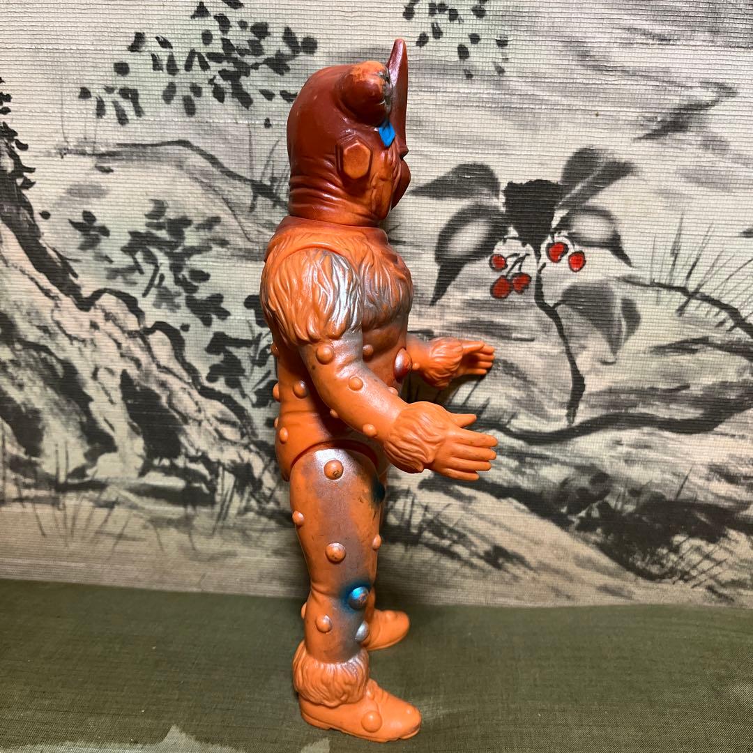 希少 ナックル星人 ソフビ 特撮 ウルトラマンシリーズ 怪獣 ブルマァク 円谷