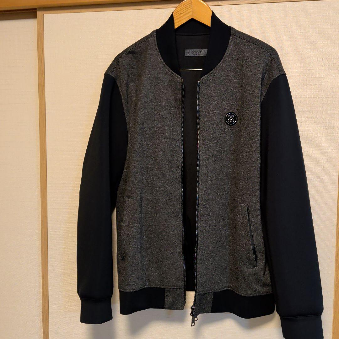 G/FORE ジップアップブルゾンXL グレー/ネイビー