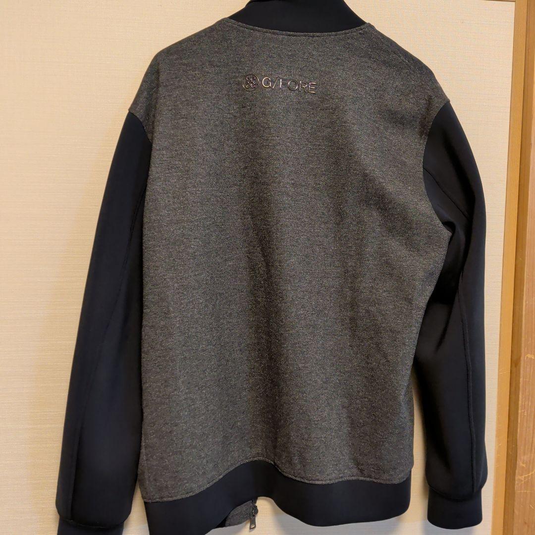 G/FORE ジップアップブルゾンXL グレー/ネイビー