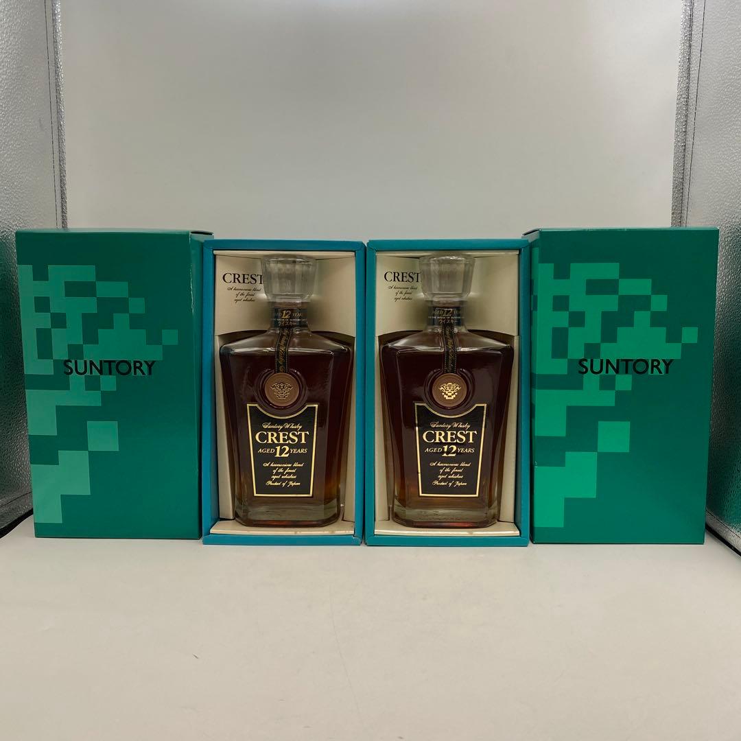 SUNTORY クレストCREST 12年 2本セット