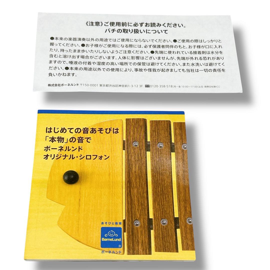 ✨美品✨【使用感少なめ】ボーネルンド パレットシロフォン BZ9000 木琴