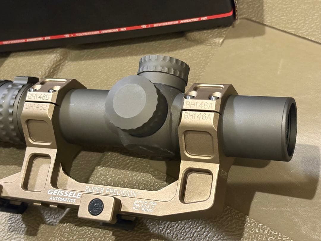 NIGHT FORCEタイプ NXS 1-4x24 スコープマウント 付き