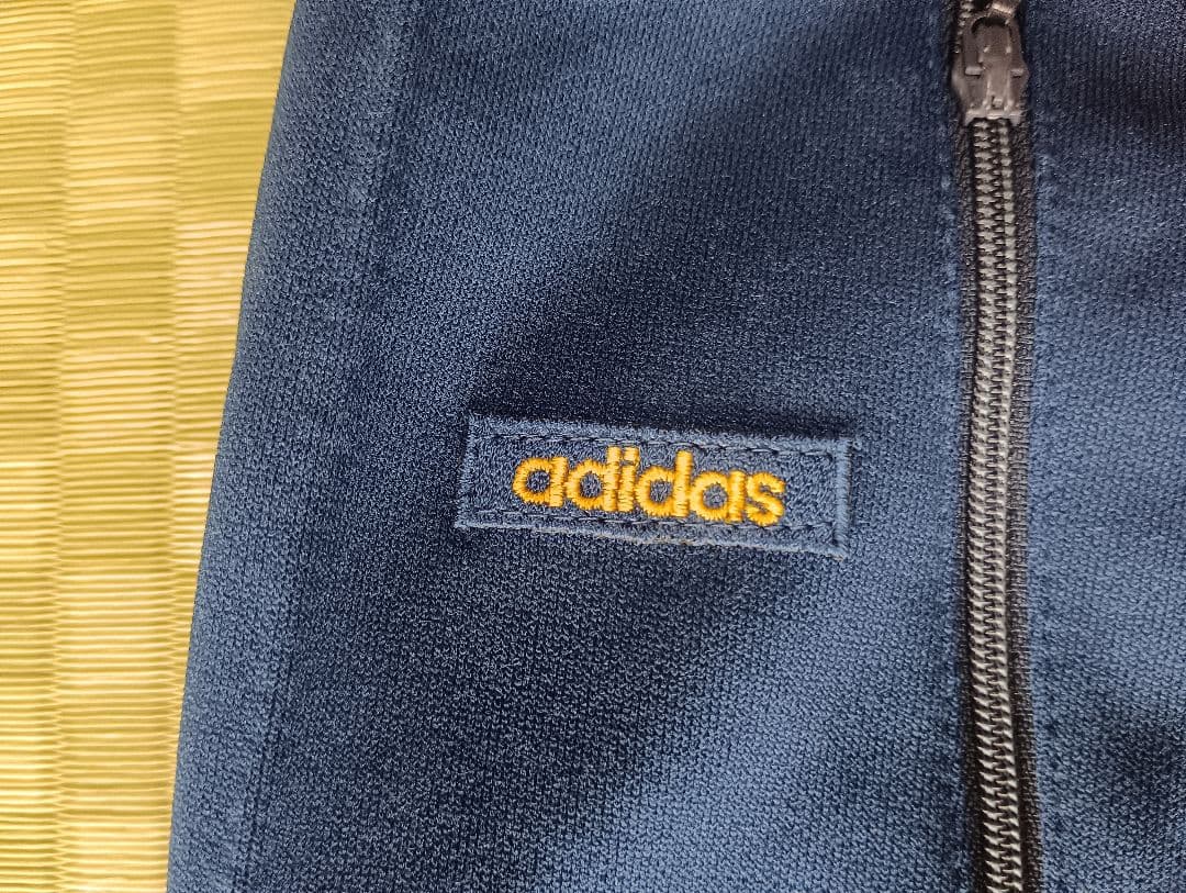 adidas ジャージ上下セット サイズ2 オレンジ/ネイビー