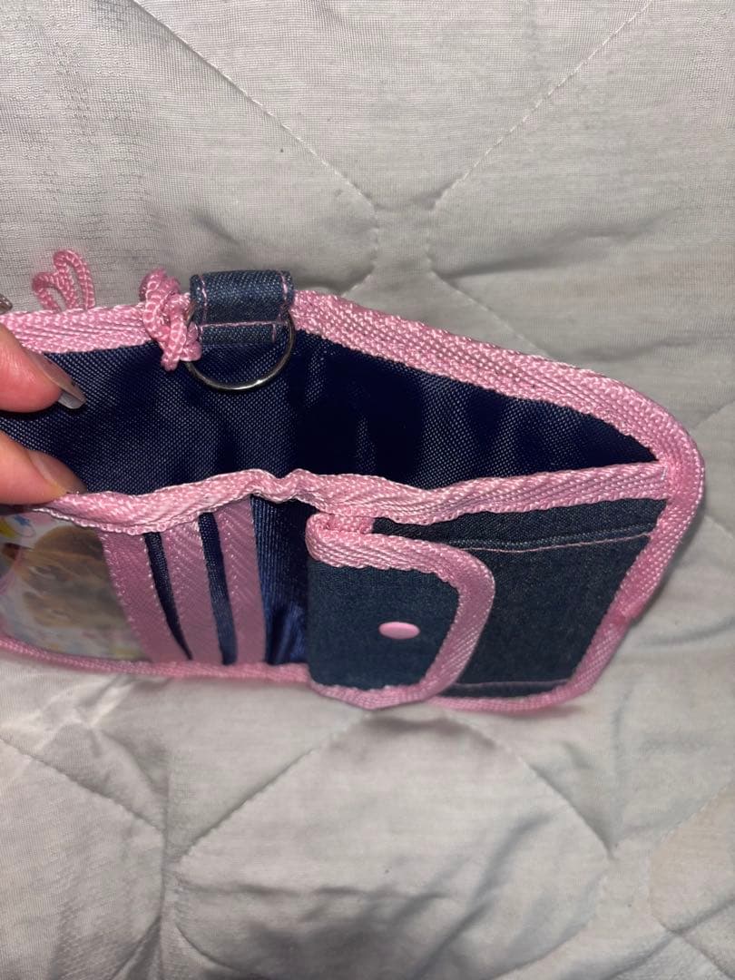 【未使用】財布　平成　Y2K デニム　パピオン　DREAMY PUPPY 当時物