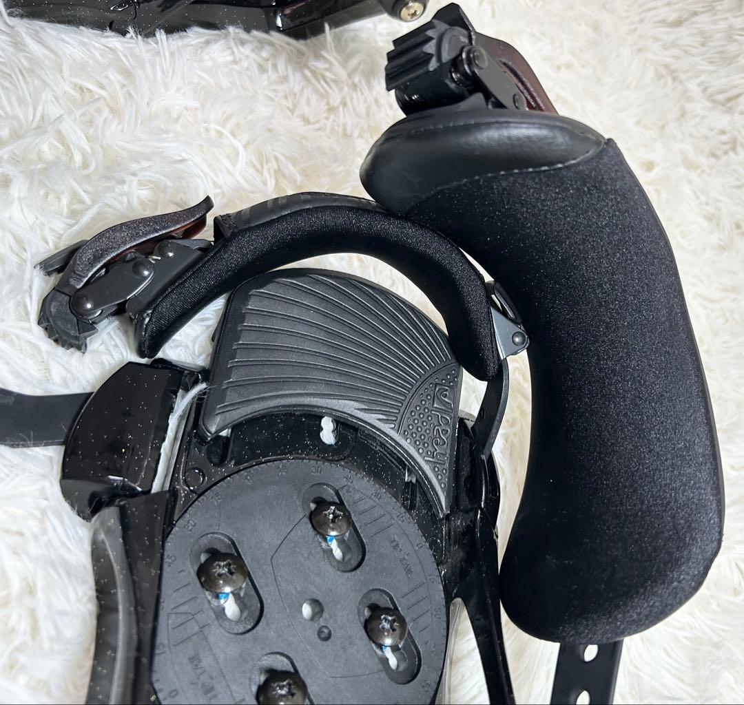 head スノーボードビンディング S スノボ　ブラック　ブラウン