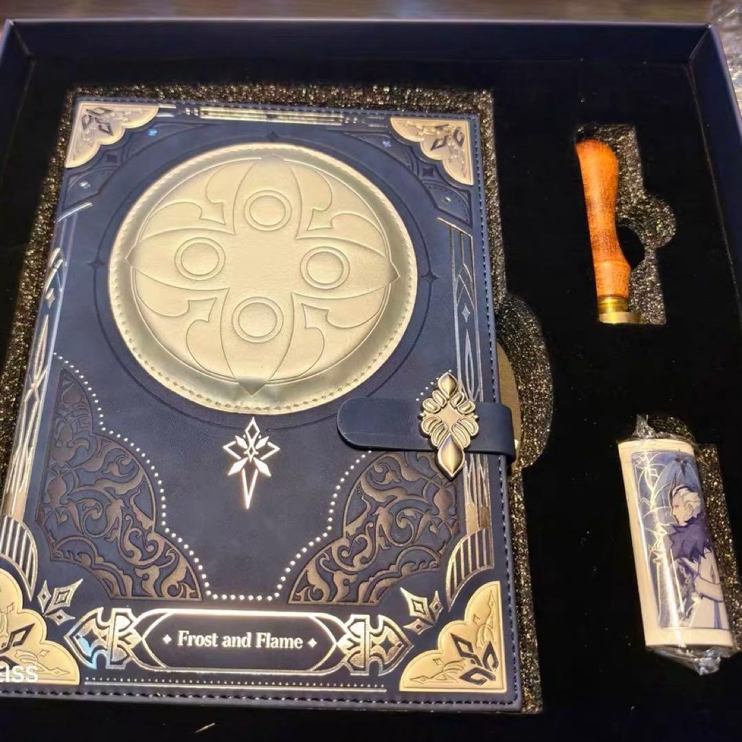 原神　霜痕と権炎　手帳ボックス　ファデュイ　公式正規品