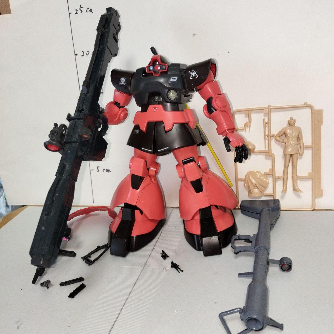 MG 1/100 シャア専用リック・ドム 塗装完成品 プレバン限定 ガンプラ