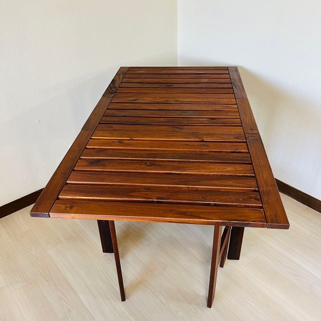 【希少廃盤品】IKEA ÄPPLARÖ エップラロー 折りたたみテーブル