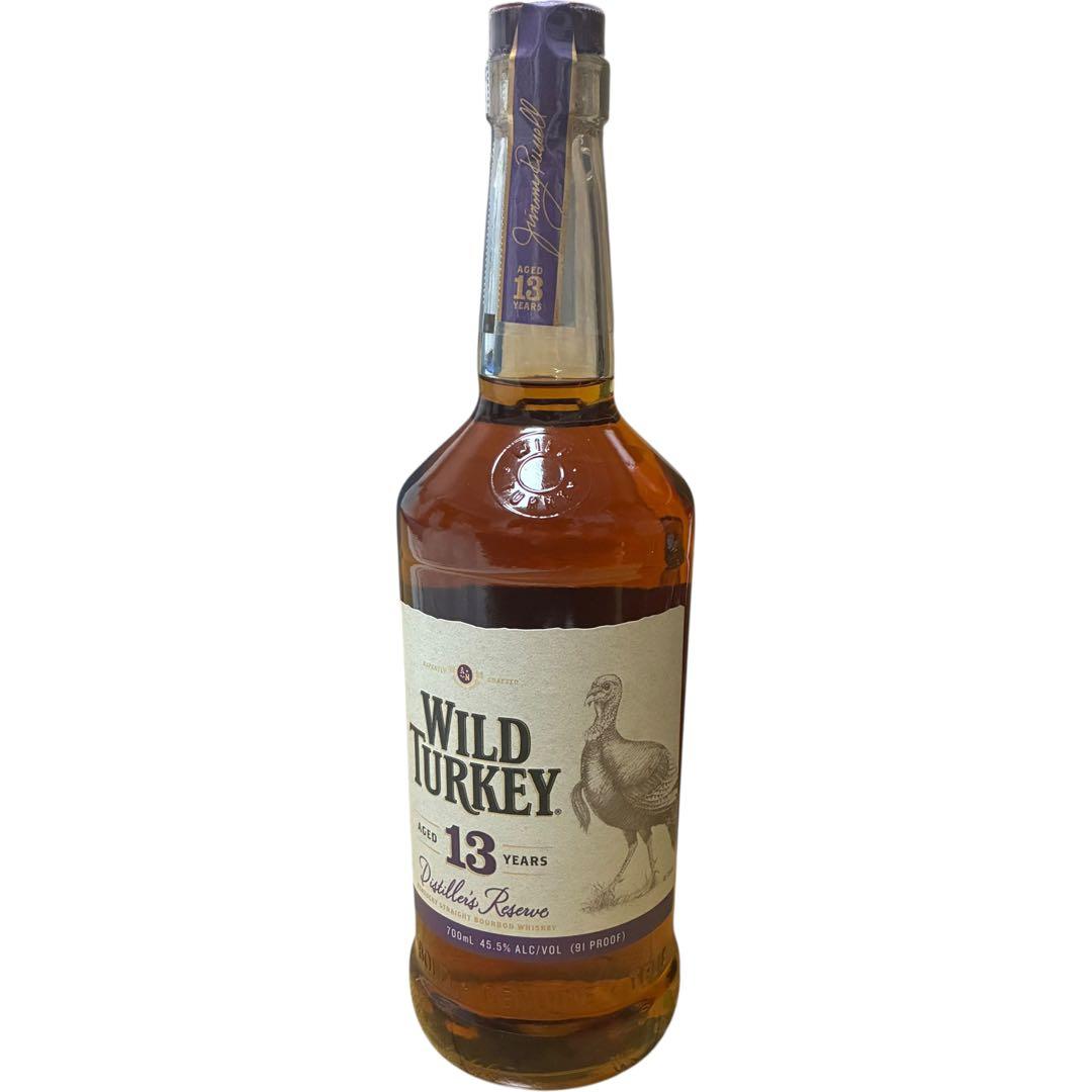 【未開栓】ワイルドターキー13年 700ml 45.5% バーボンウイスキー
