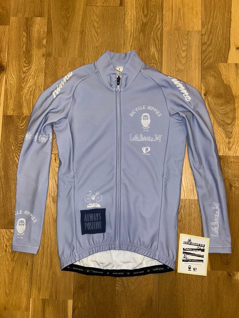リンネxパールイズミ　長袖サイクルジャージ