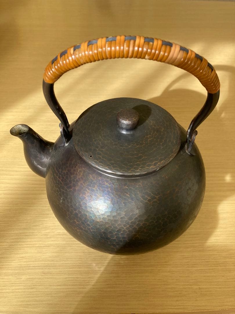 ◆玉川堂◆湯沸・建水・茶托セット