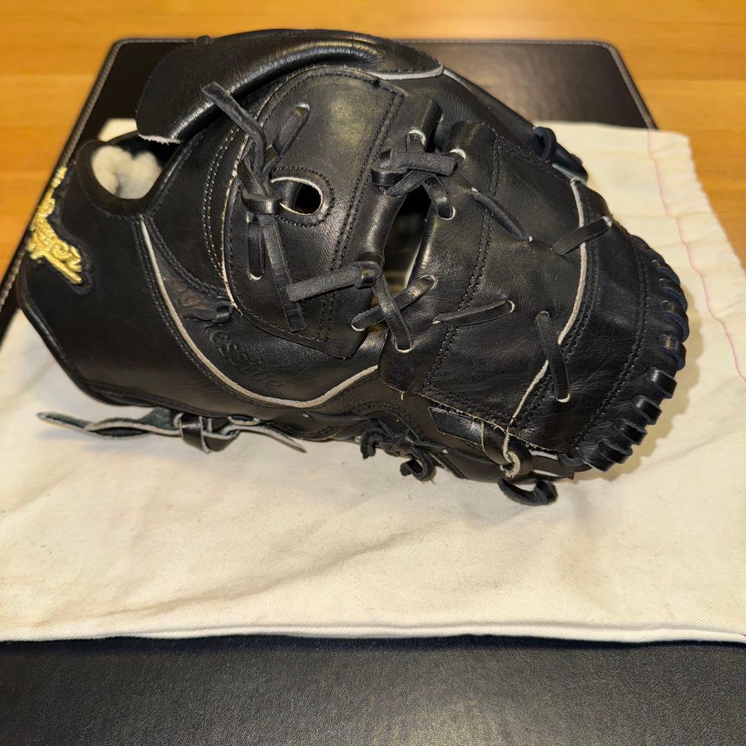 久保田スラッガー 投手用 硬式グローブ KSG-K65 ブラック 美品！