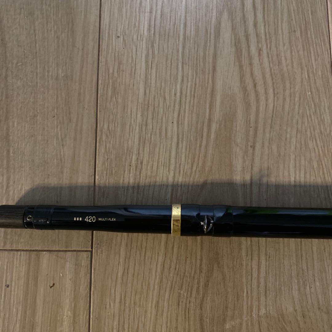 格安‼️がまかつがまチヌMULTIFLEX前打ち舜技 420/530 ロッド