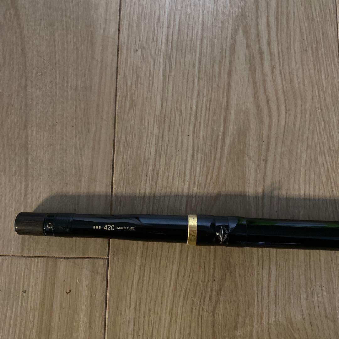 格安‼️がまかつがまチヌMULTIFLEX前打ち舜技 420/530 ロッド