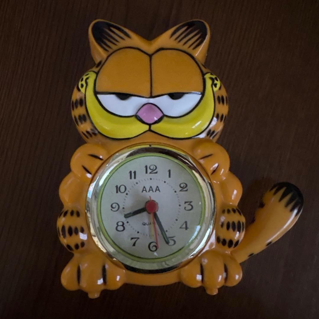 ガーフィールド　時計