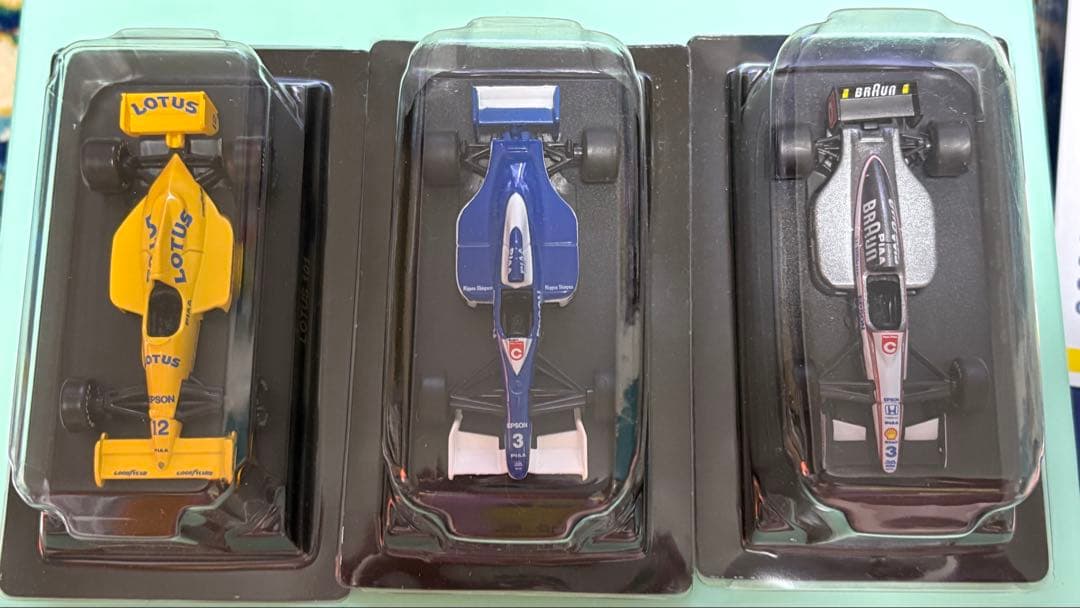 京商1/64 ロータス/ティレル　ミニカーコレクション　中嶋悟