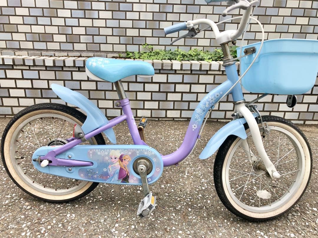 子供用自転車　16インチ　アナと雪の女王