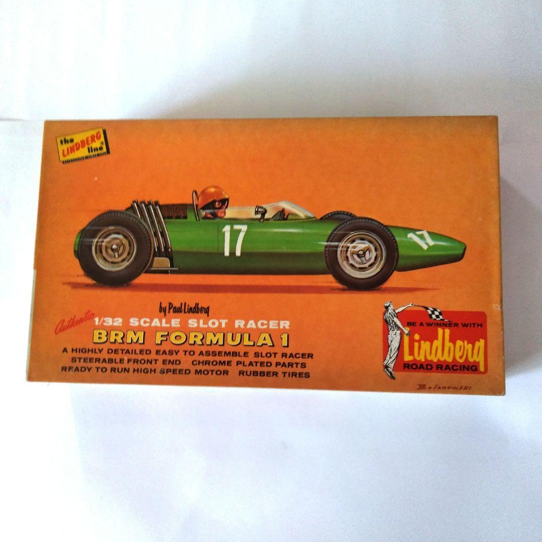 ［レア］60年代リンドバーグ1/32  BRM　F1  スロットカー組立てキット