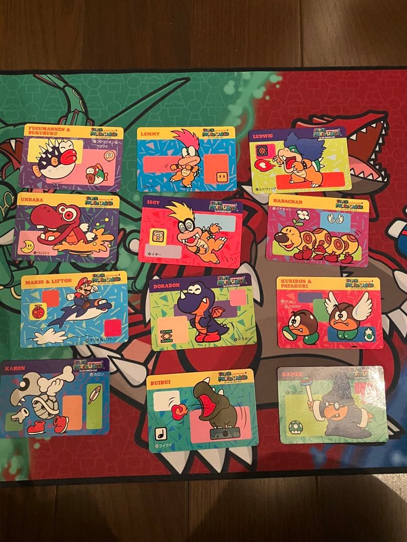 当時物 スーパーマリオ カードセット トップサン　57枚セット キラ有 オマケ付