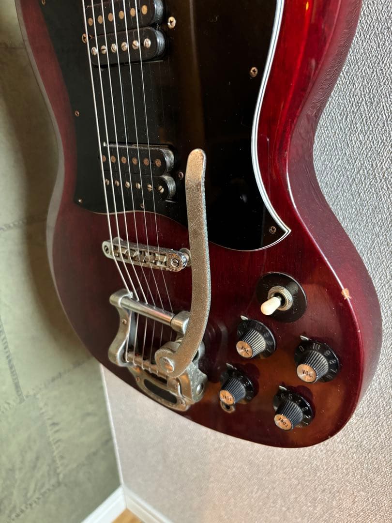 Greco SG-400T 1970年代 SGタイプ ビグスビー　ハードケース付