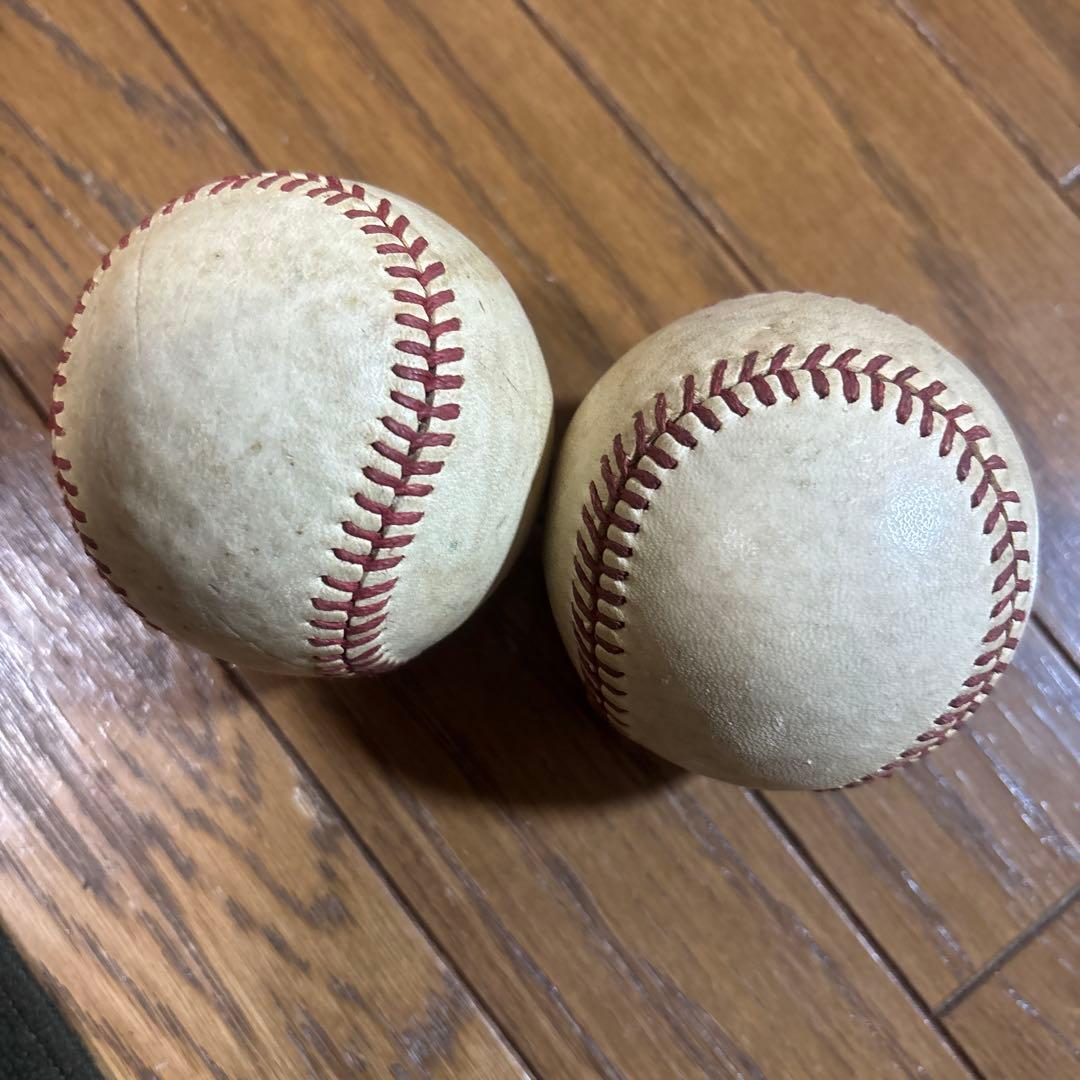 サイン入り野球ボール2個セット