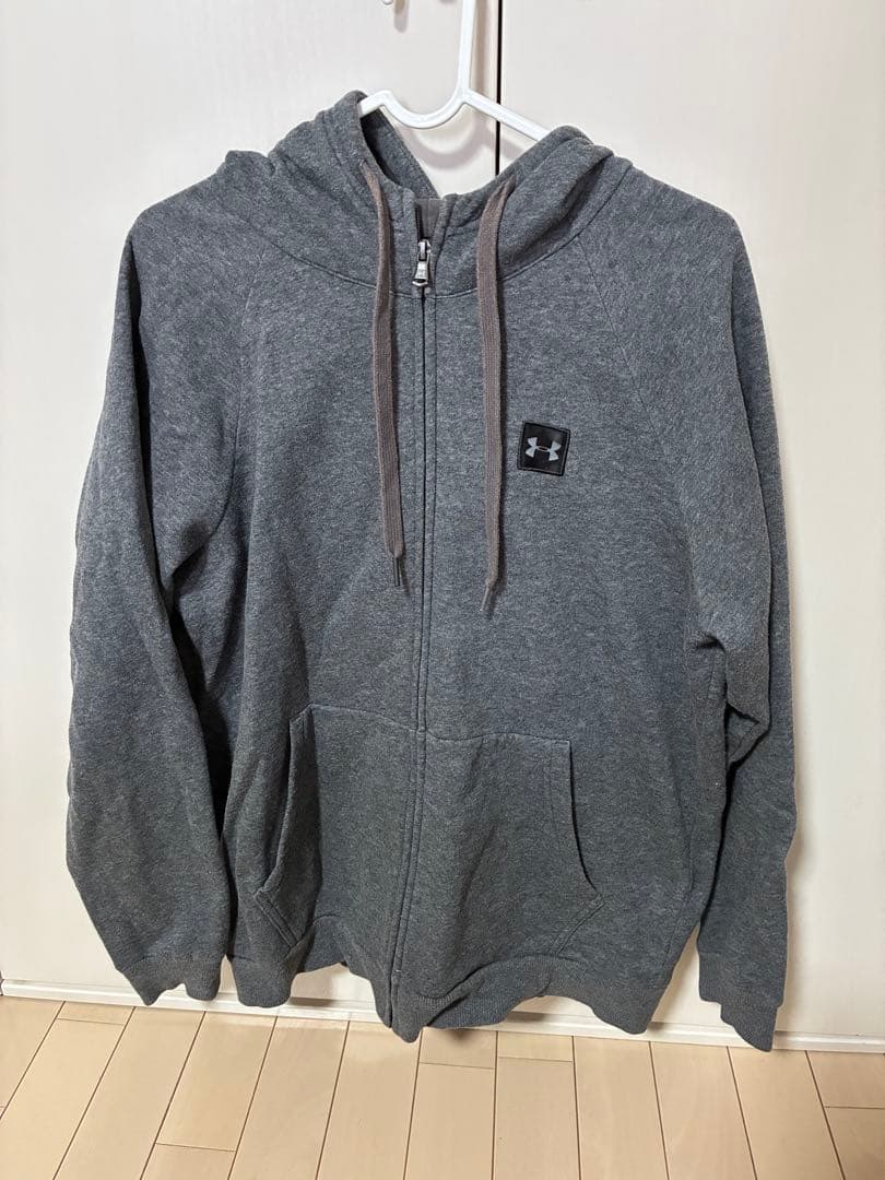 アンダーアーマー グレー ジャージジャケット パンツセット XL