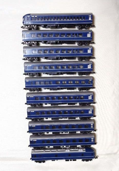 【週末特価】KATO　20系　寝台客車　「あさかぜ」　10両セット