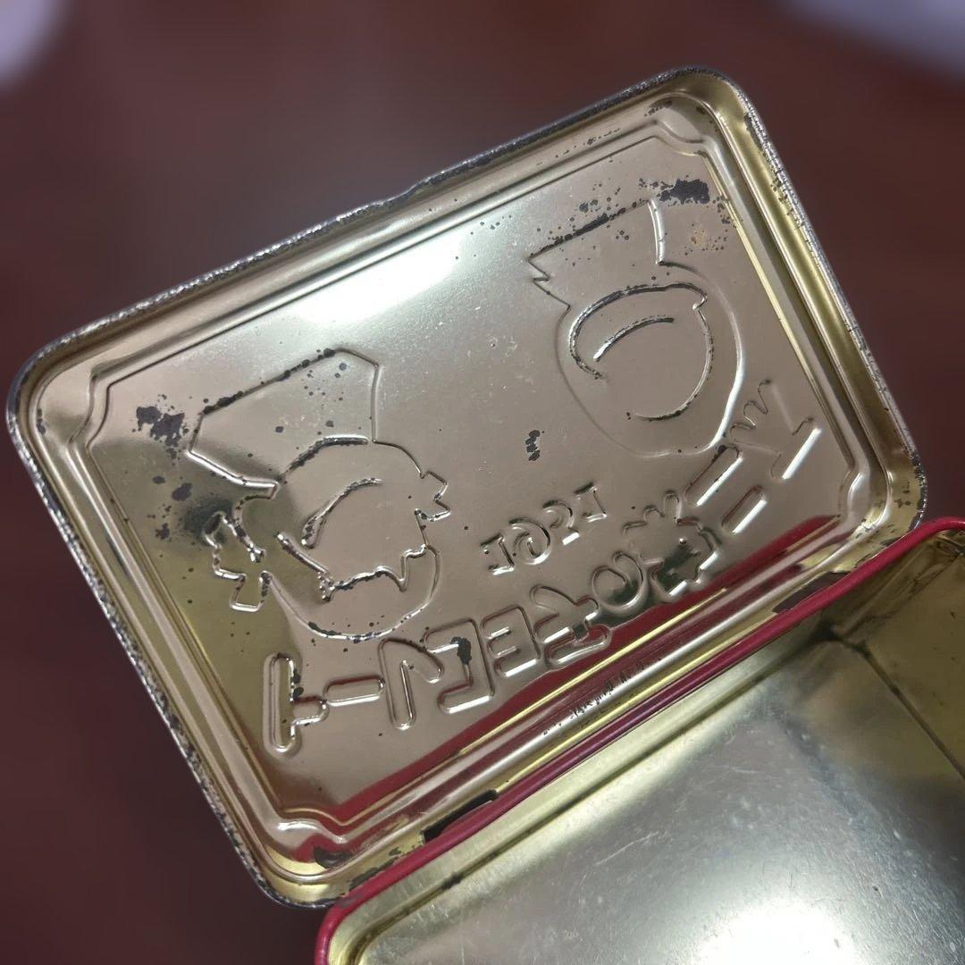 不二家チョコレート　ペコちゃん　ヴィンテージ缶