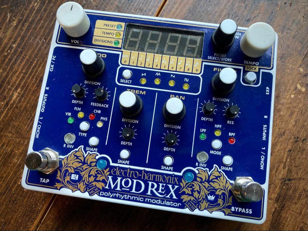 美品 electro-harmonix MOD REX ポリリズム