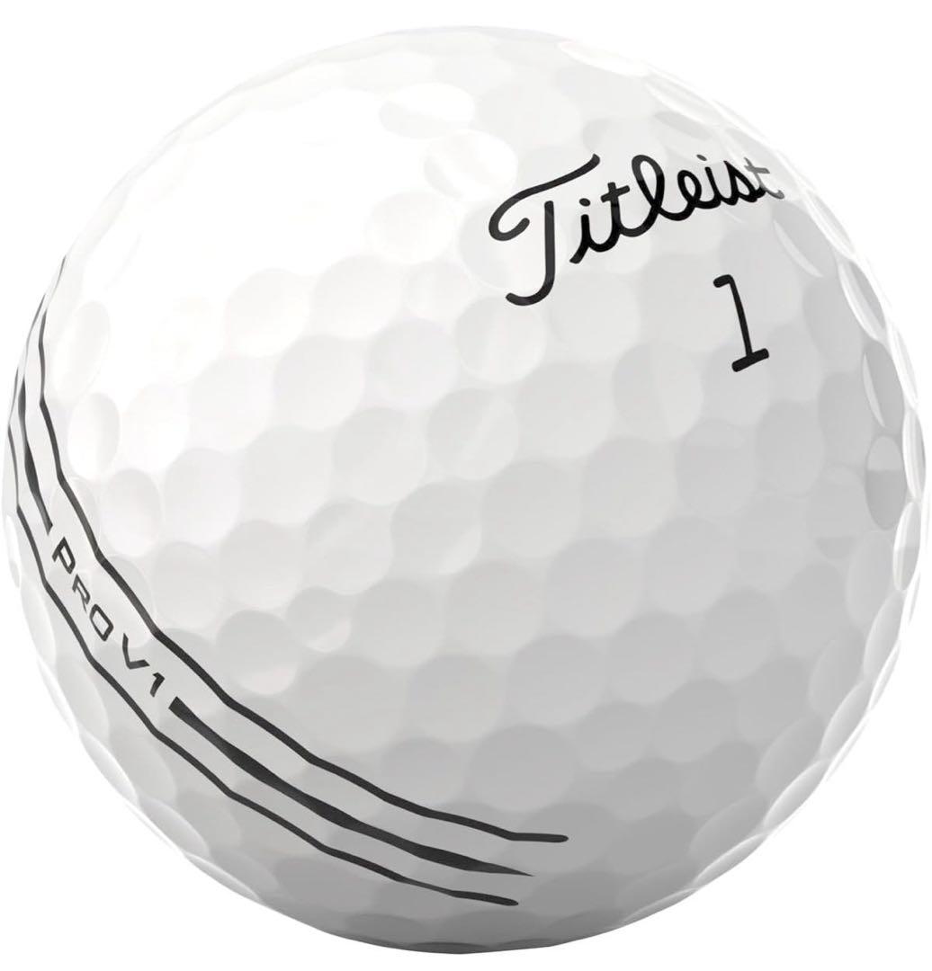 タイトリストプロV1AIM Enhancedボール 25年ローナンバー2ダース