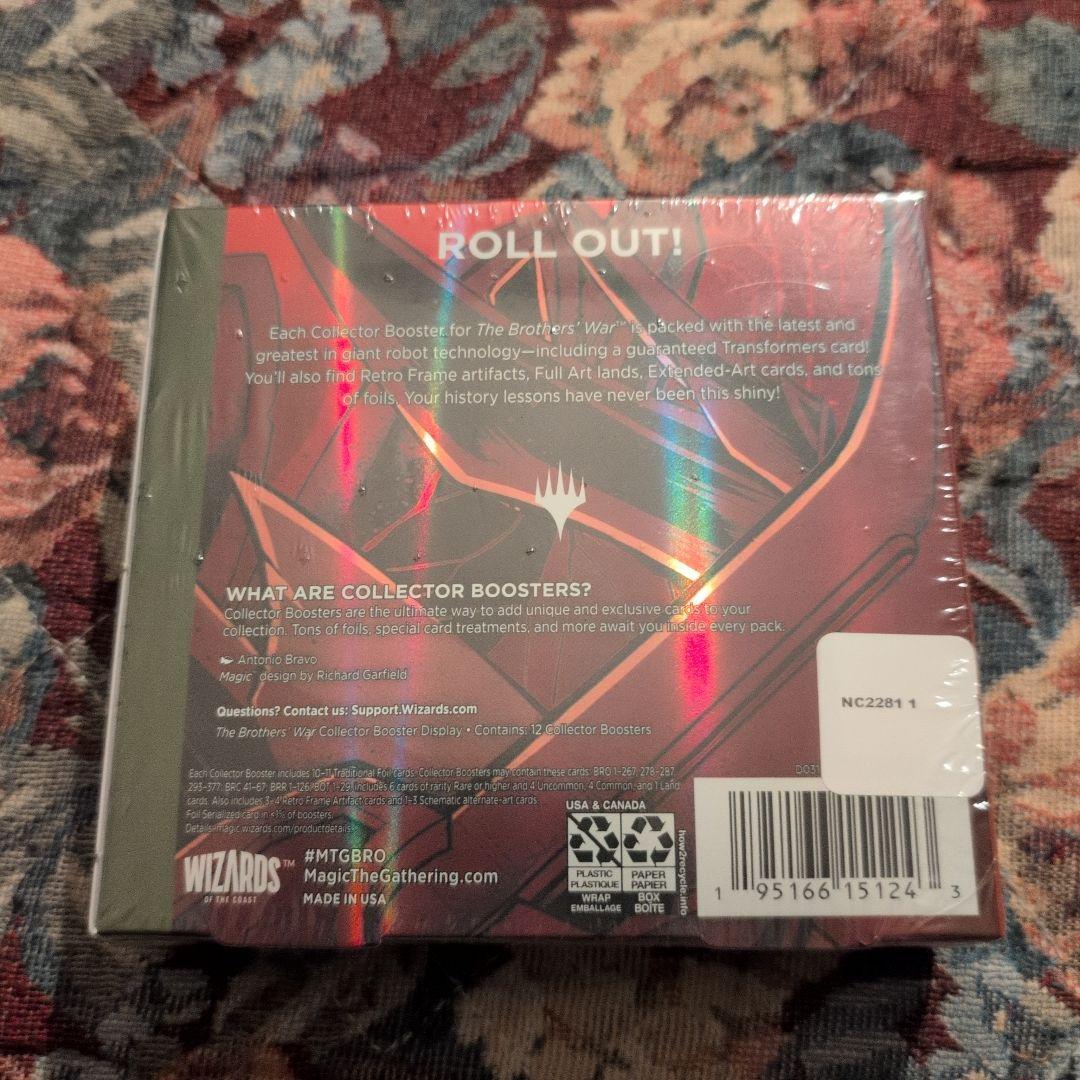 マジックザ・ギャザリング　兄弟戦争　コレクターブースター　英語版　未開封品