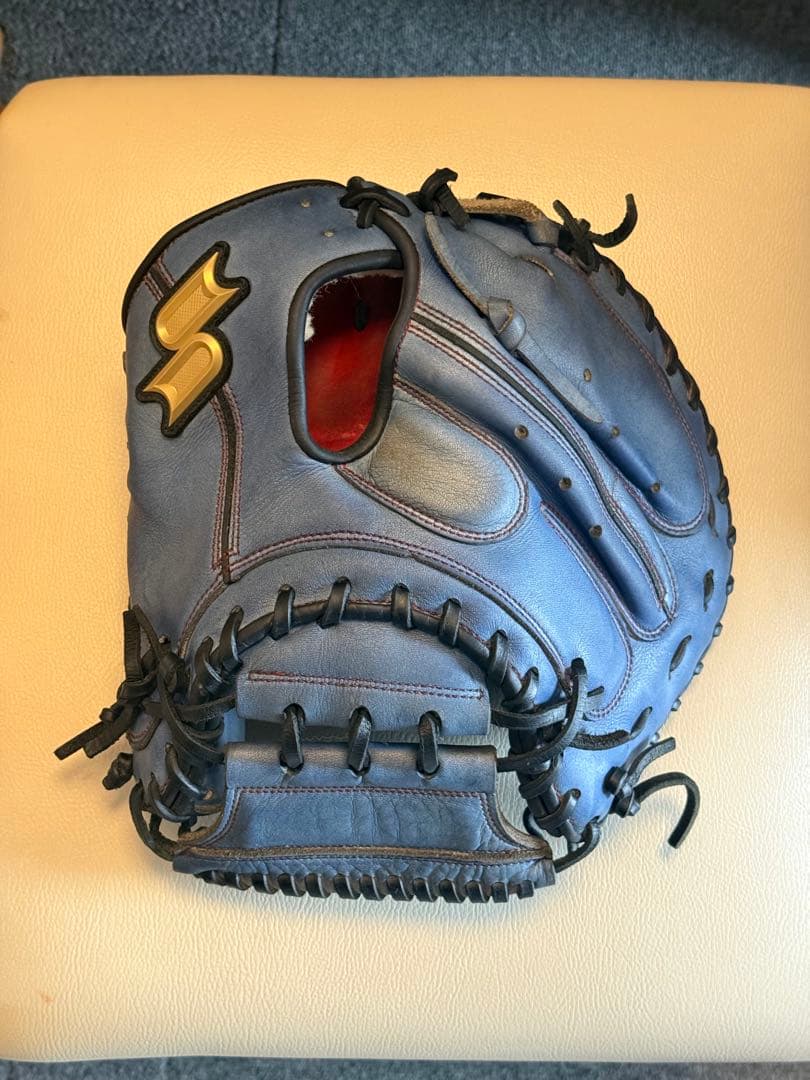 【美品】即戦力 SSK プロエッジ　軟式用　オーダー　キャッチャーミット　野球