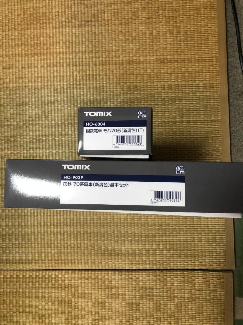 トミックス HO 70系（新潟色）基本セット＋モハ70 (T)